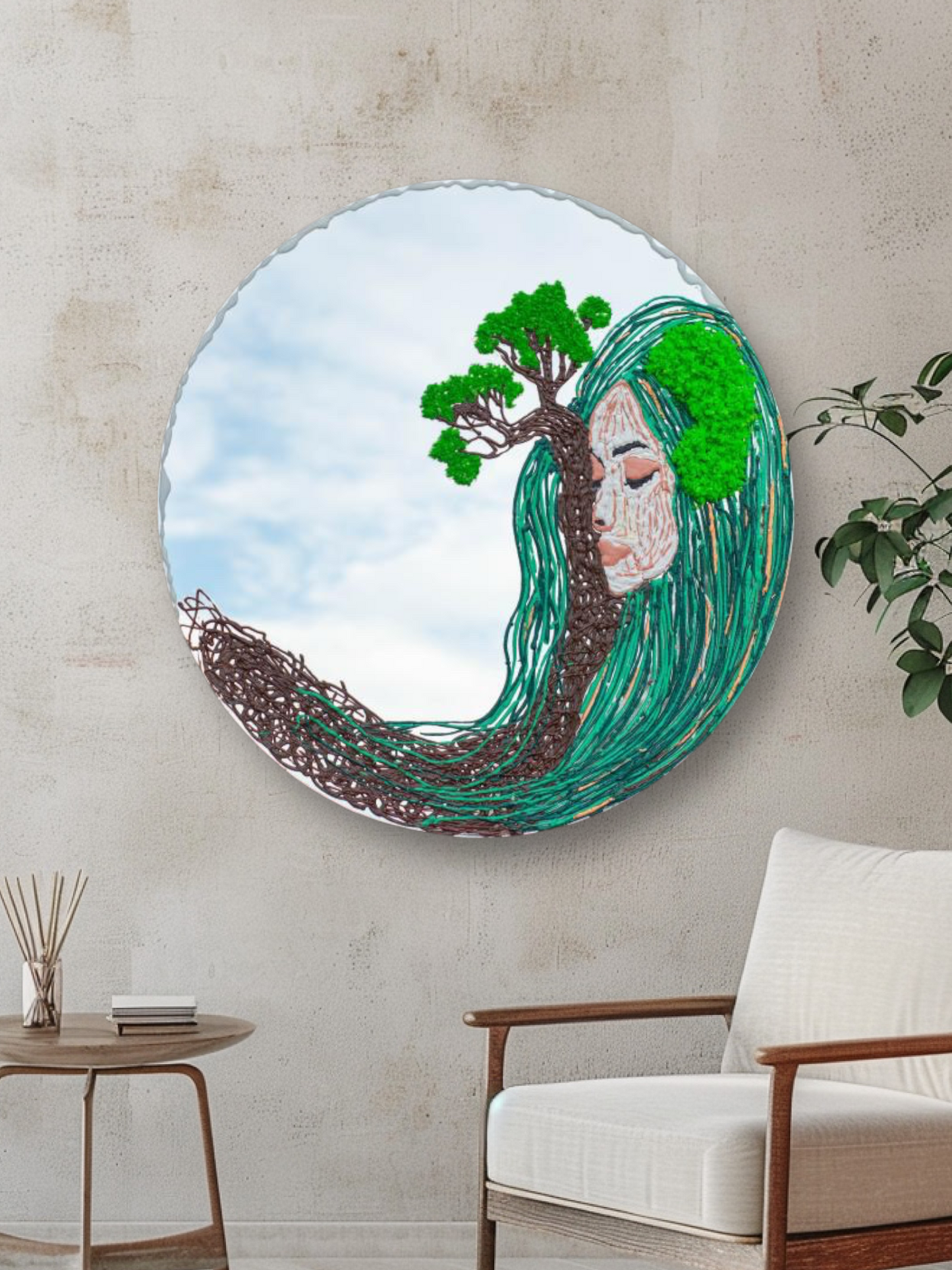 Dama del árbol