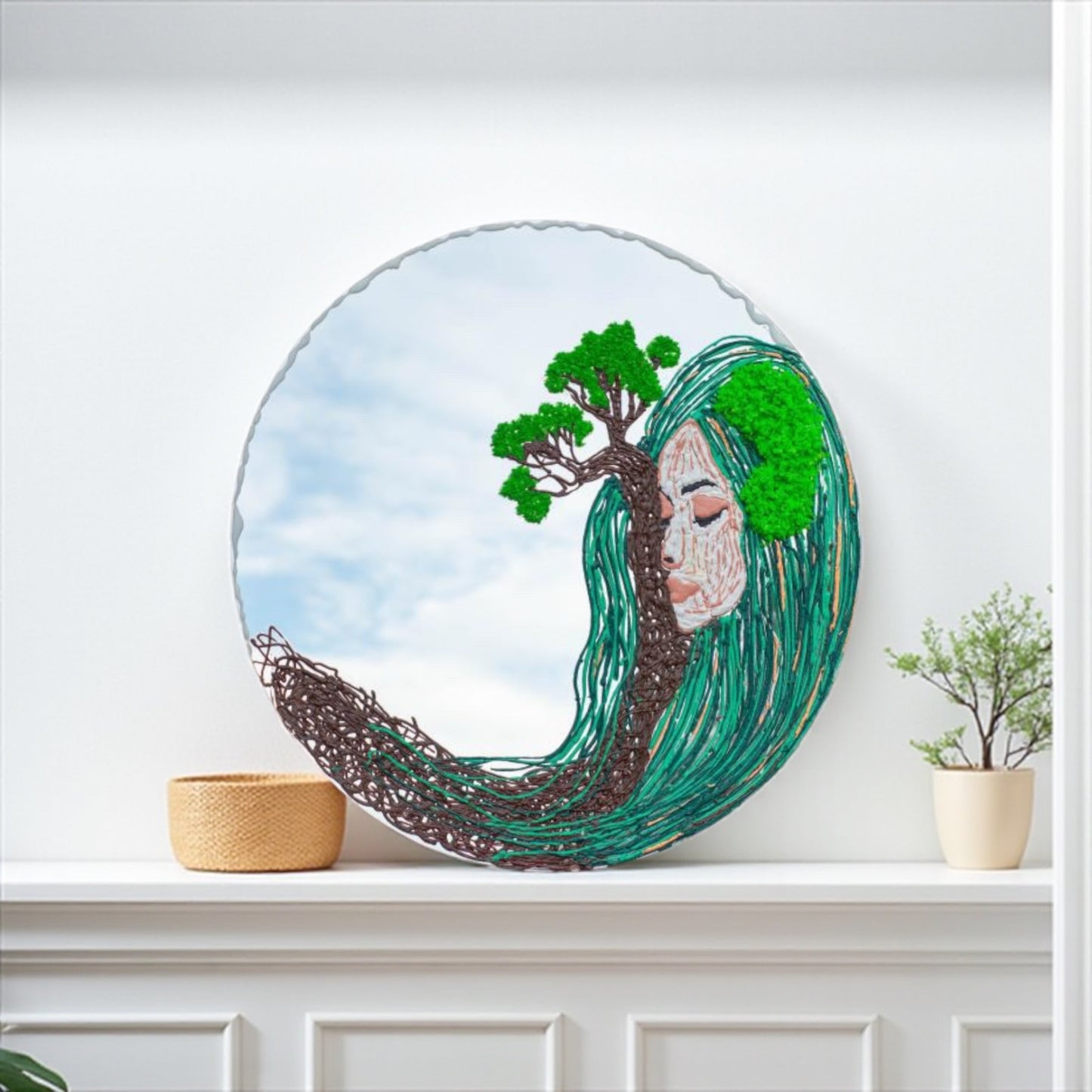 Dama del árbol