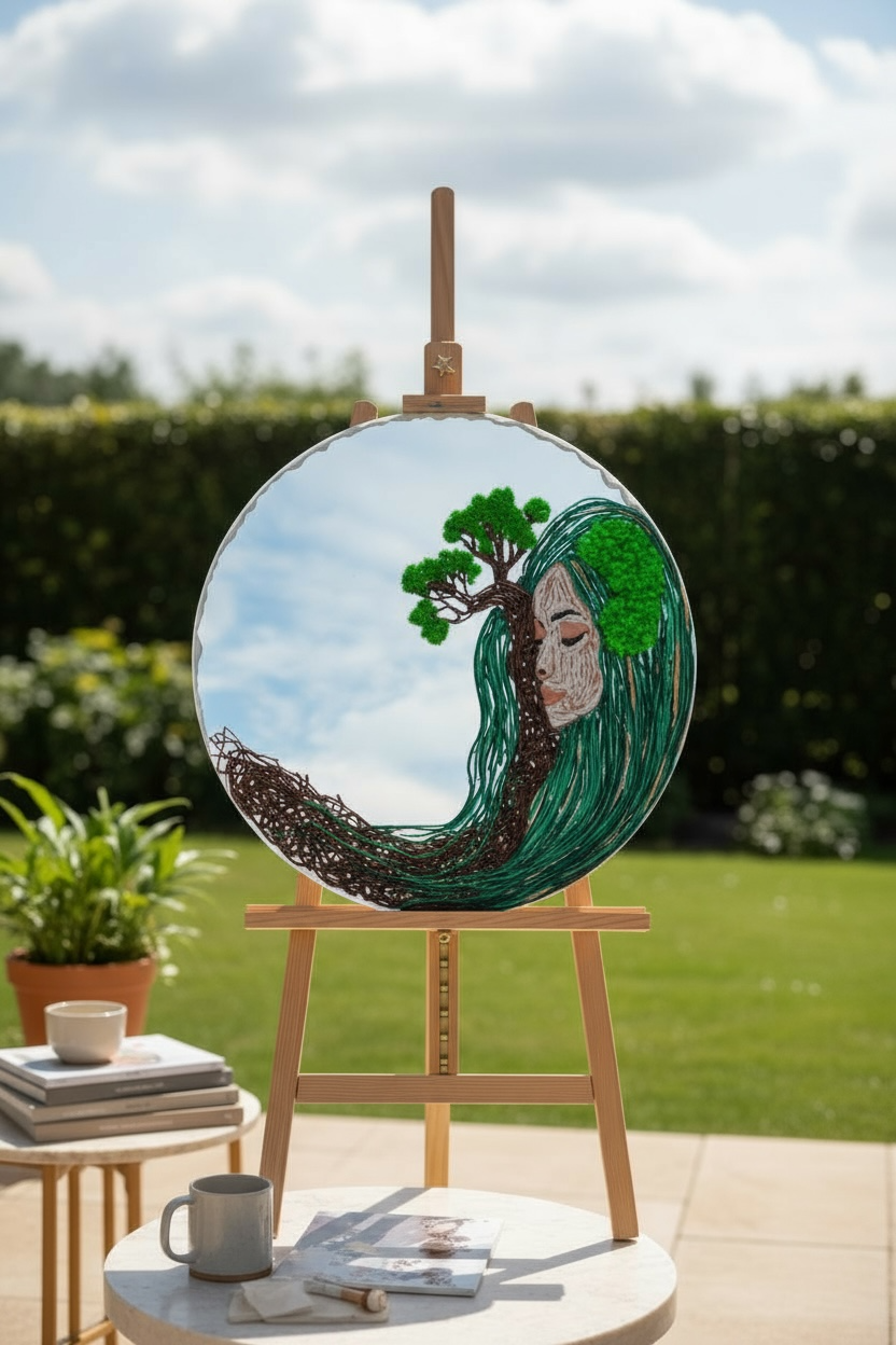 Dama del árbol