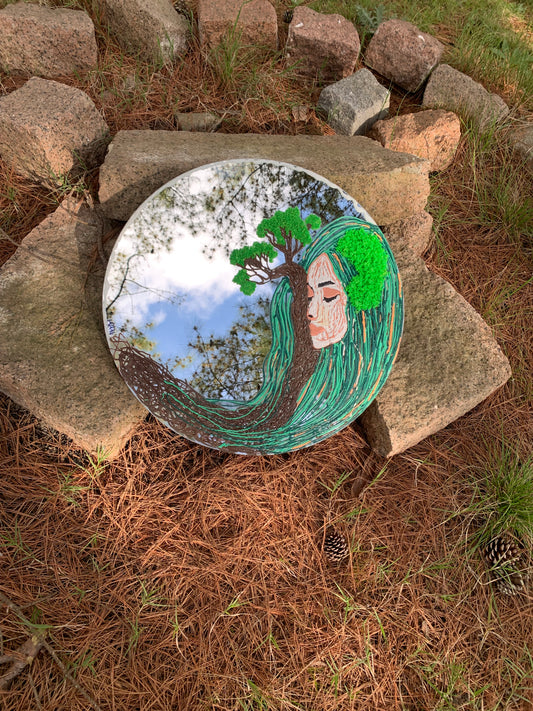Dama del árbol