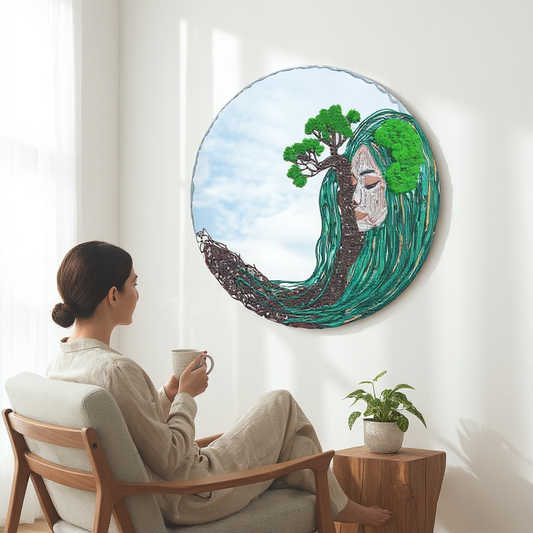 Dama del árbol